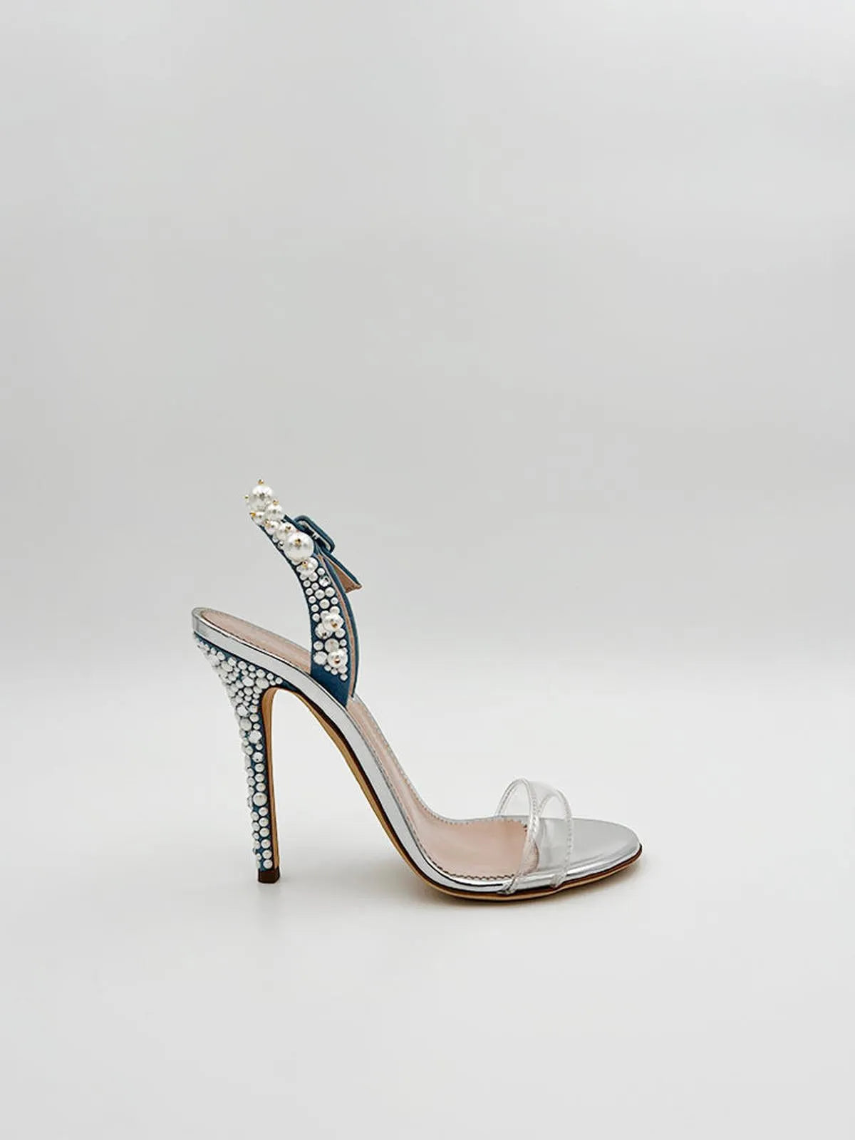 PEARL AND CRYSTAL SANDAL-Sandals-GIUSEPPE ZANOTTI- Pointure.AE