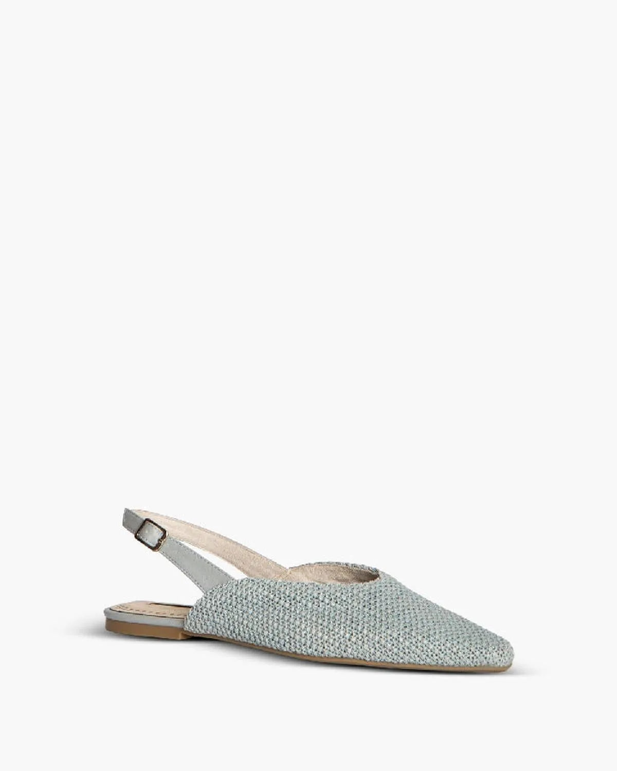 POINTED FLAT SANDALS IN AZUL-Flats-CORINA- Pointure.AE