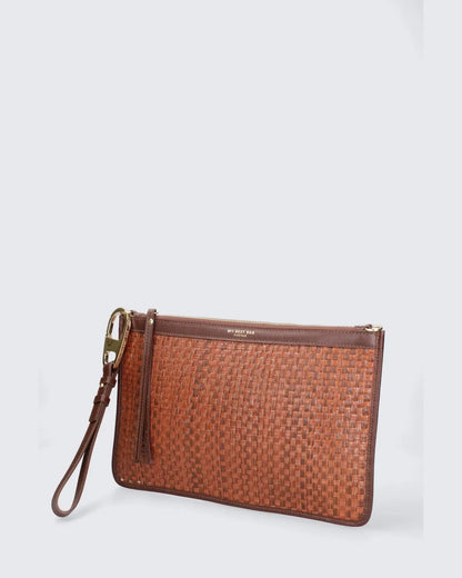 POUCH IN BROWN-Pouches-MY BEST BAG- Pointure.AE