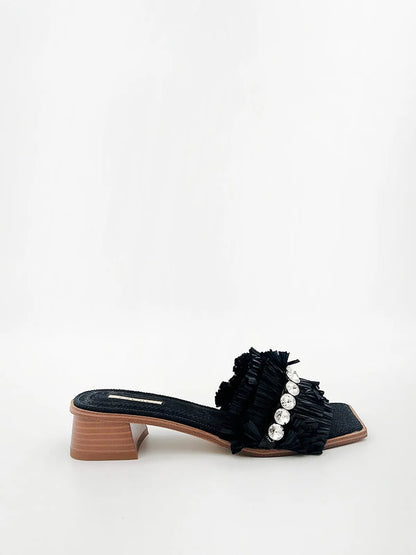 RAFFIA MULE-Mules-CORINA- Pointure.AE