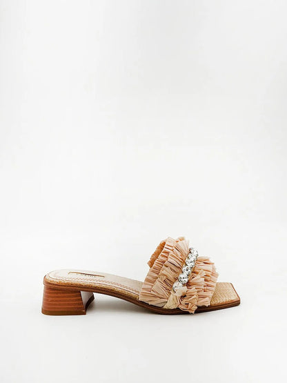 RAFFIA MULE-Mules-CORINA- Pointure.AE