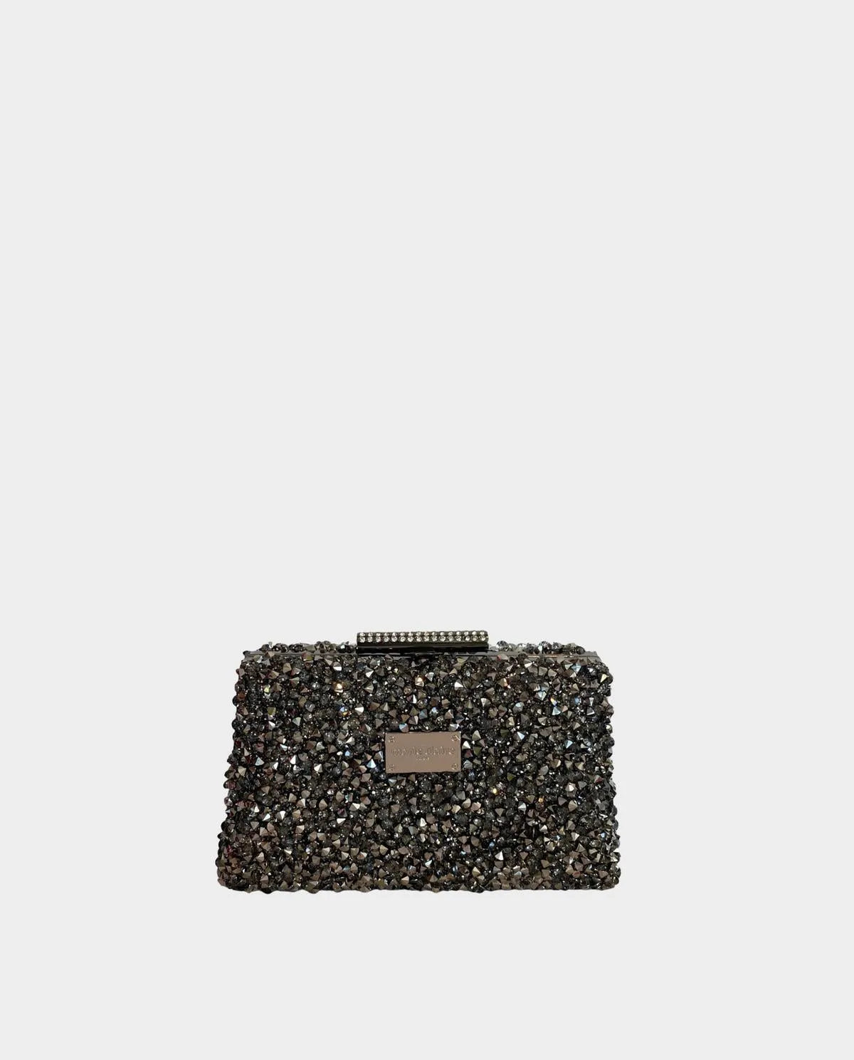RECTANGULAR RHINESTONES EVENING BAG-Clutches-MARIE CLAIRE- Pointure.AE