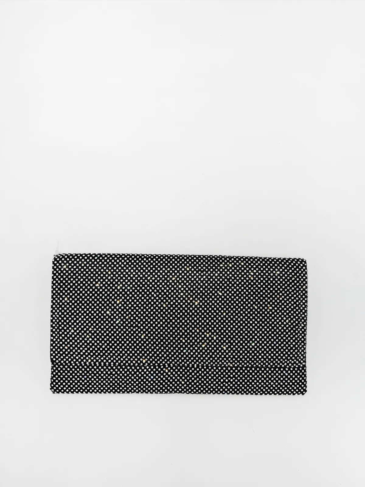 RHINESTONE CLUTCH IN BLACK-Clutches-STAY IN STYLE- Pointure.AE