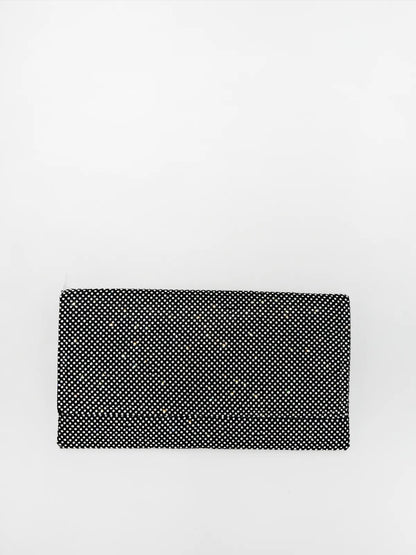 RHINESTONE CLUTCH IN BLACK-Clutches-STAY IN STYLE- Pointure.AE