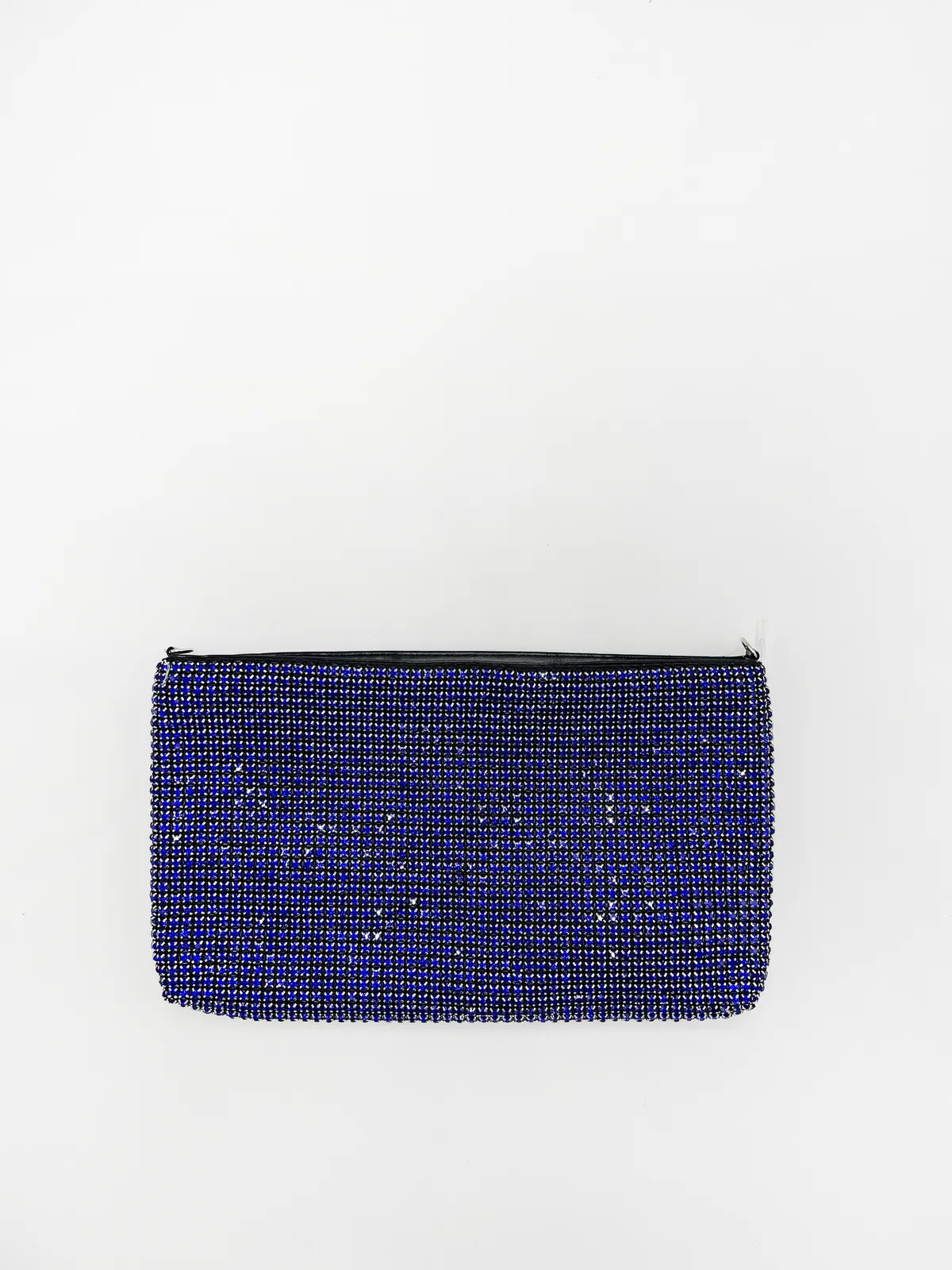 RHINESTONE POUCH IN BLUE-Pouches-STAY IN STYLE- Pointure.AE