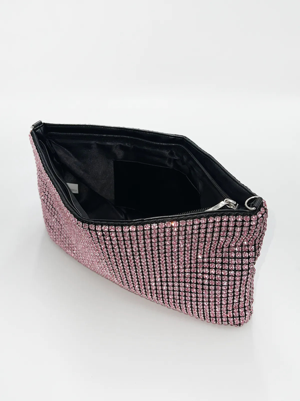 RHINESTONE POUCH IN PINK-Pouches-STAY IN STYLE- Pointure.AE
