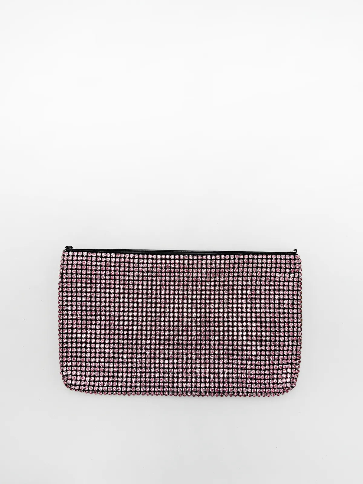 RHINESTONE POUCH IN PINK-Pouches-STAY IN STYLE- Pointure.AE