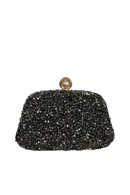RHINESTONES EVENING BAG-Clutches-MARIE CLAIRE- Pointure.AE