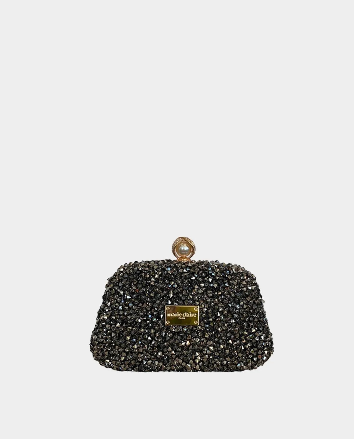 RHINESTONES EVENING BAG-Clutches-MARIE CLAIRE- Pointure.AE