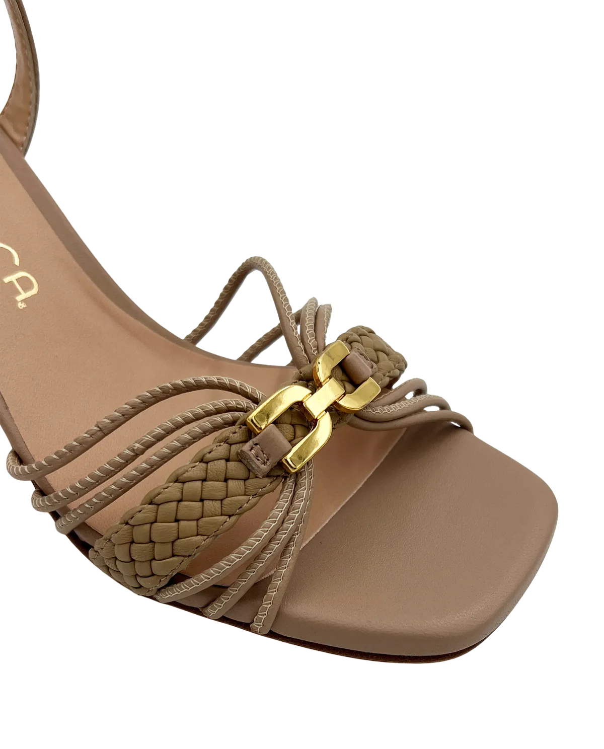 SANDAL WITH BRAIDED STRAP-Sandals-UNISA- Pointure.AE