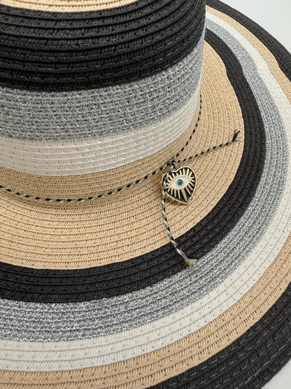 SHINY STRAW HAT-Hats-ALEX MAX- Pointure.AE