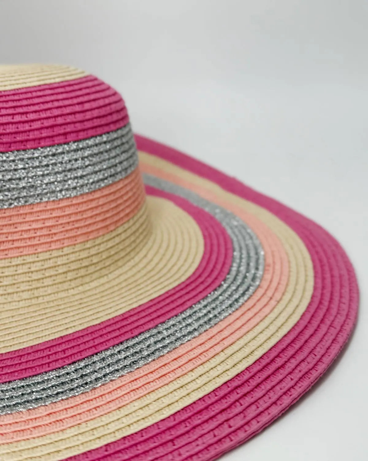 SHINY STRAW HAT-Hats-ALEX MAX- Pointure.AE