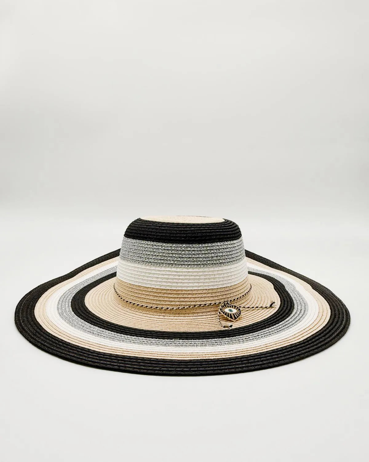 SHINY STRAW HAT-Hats-ALEX MAX- Pointure.AE