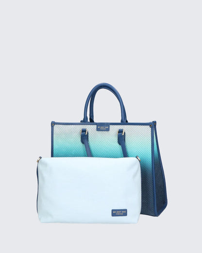 SHOPPER BAG - OCEAN-Tote Bags-MY BEST BAG- Pointure.AE
