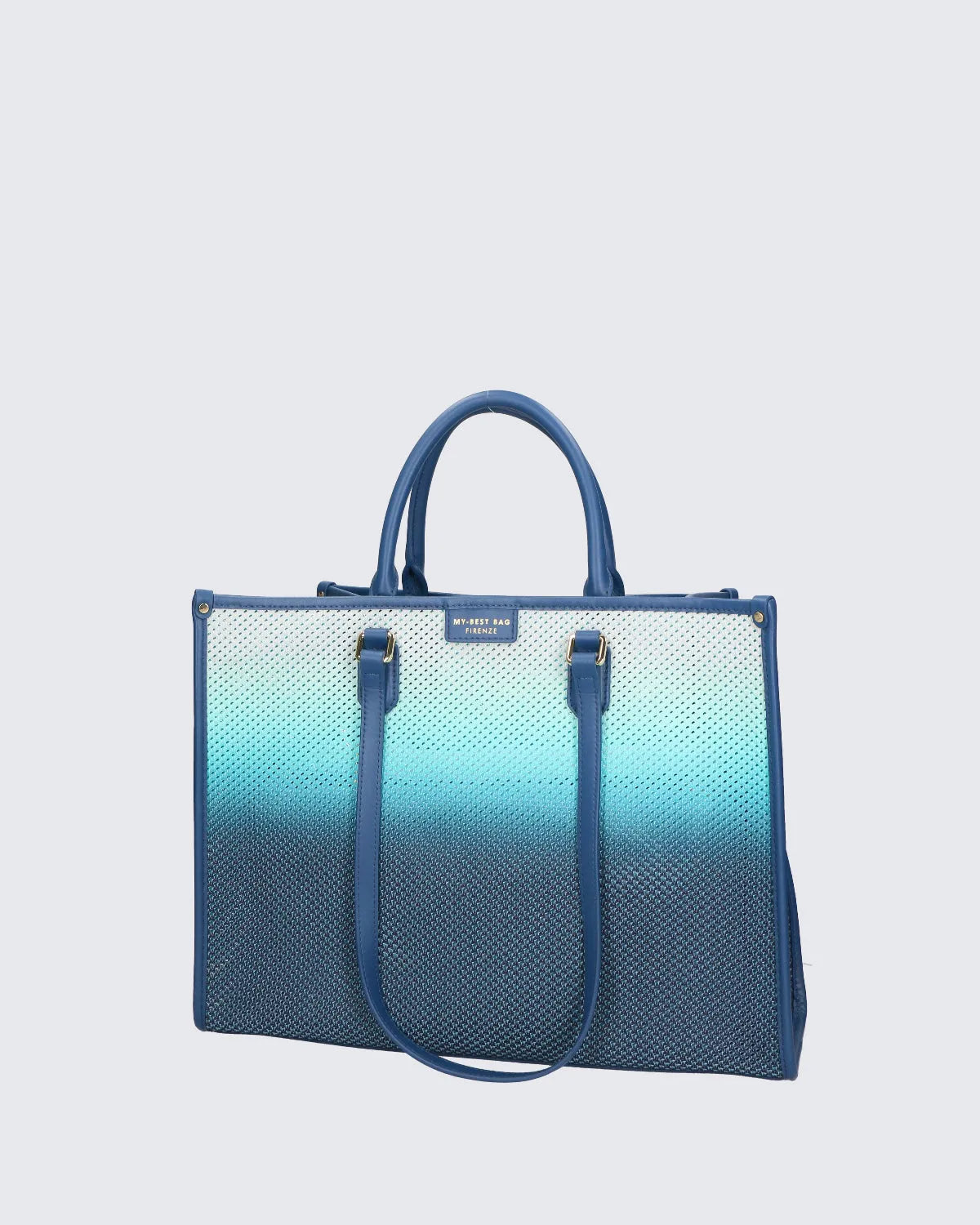 SHOPPER BAG - OCEAN-Tote Bags-MY BEST BAG- Pointure.AE