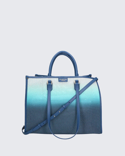 SHOPPER BAG - OCEAN-Tote Bags-MY BEST BAG- Pointure.AE