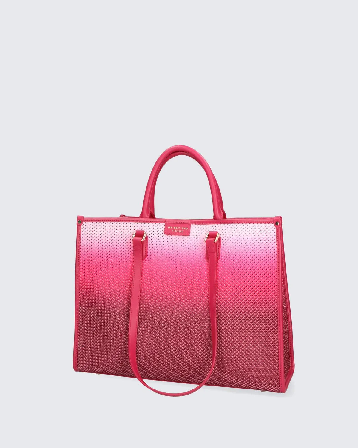 SHOPPER BAG - ORCHIDEA-Tote Bags-MY BEST BAG- Pointure.AE