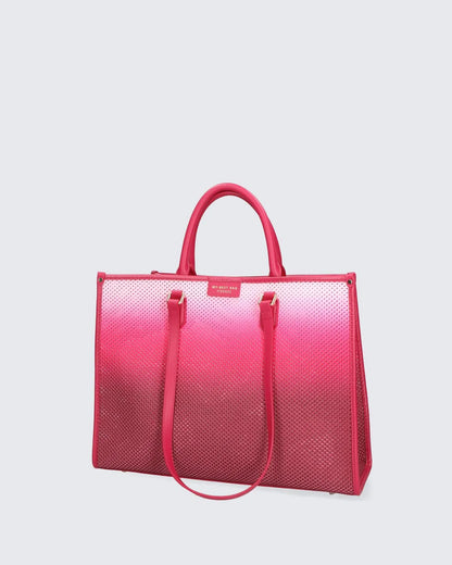 SHOPPER BAG - ORCHIDEA-Tote Bags-MY BEST BAG- Pointure.AE