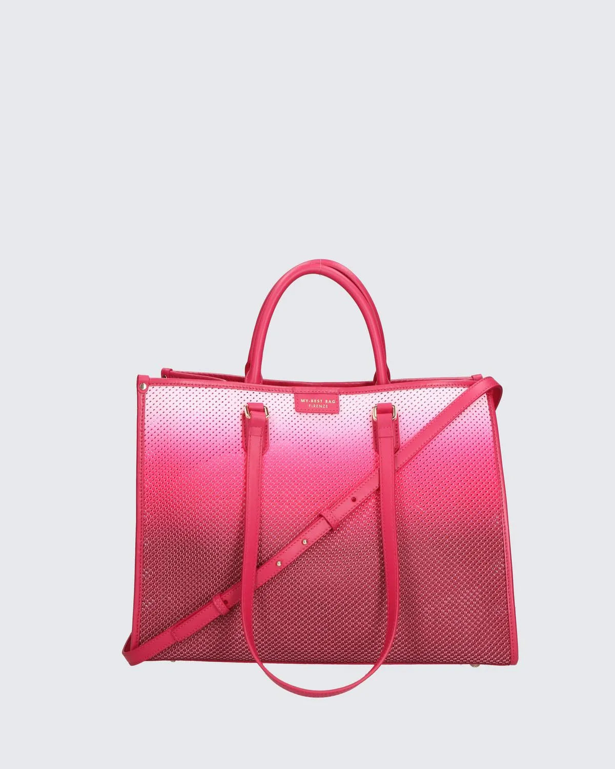 SHOPPER BAG - ORCHIDEA-Tote Bags-MY BEST BAG- Pointure.AE