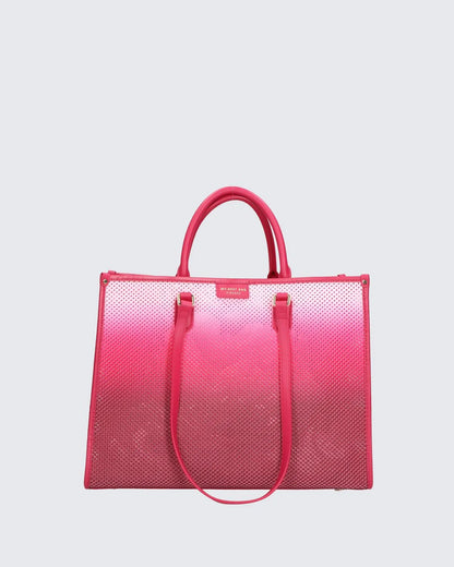 SHOPPER BAG - ORCHIDEA-Tote Bags-MY BEST BAG- Pointure.AE