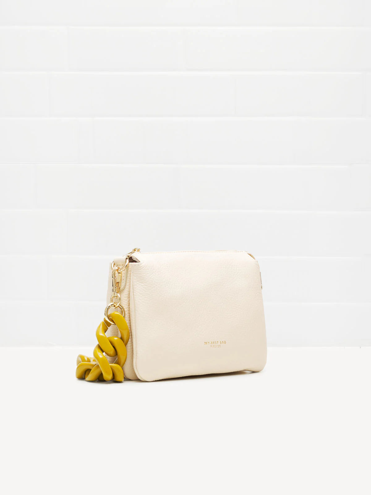 SHOULDER BAG IN WHITE-Shoulder Bags-MY BEST BAG- Pointure.AE
