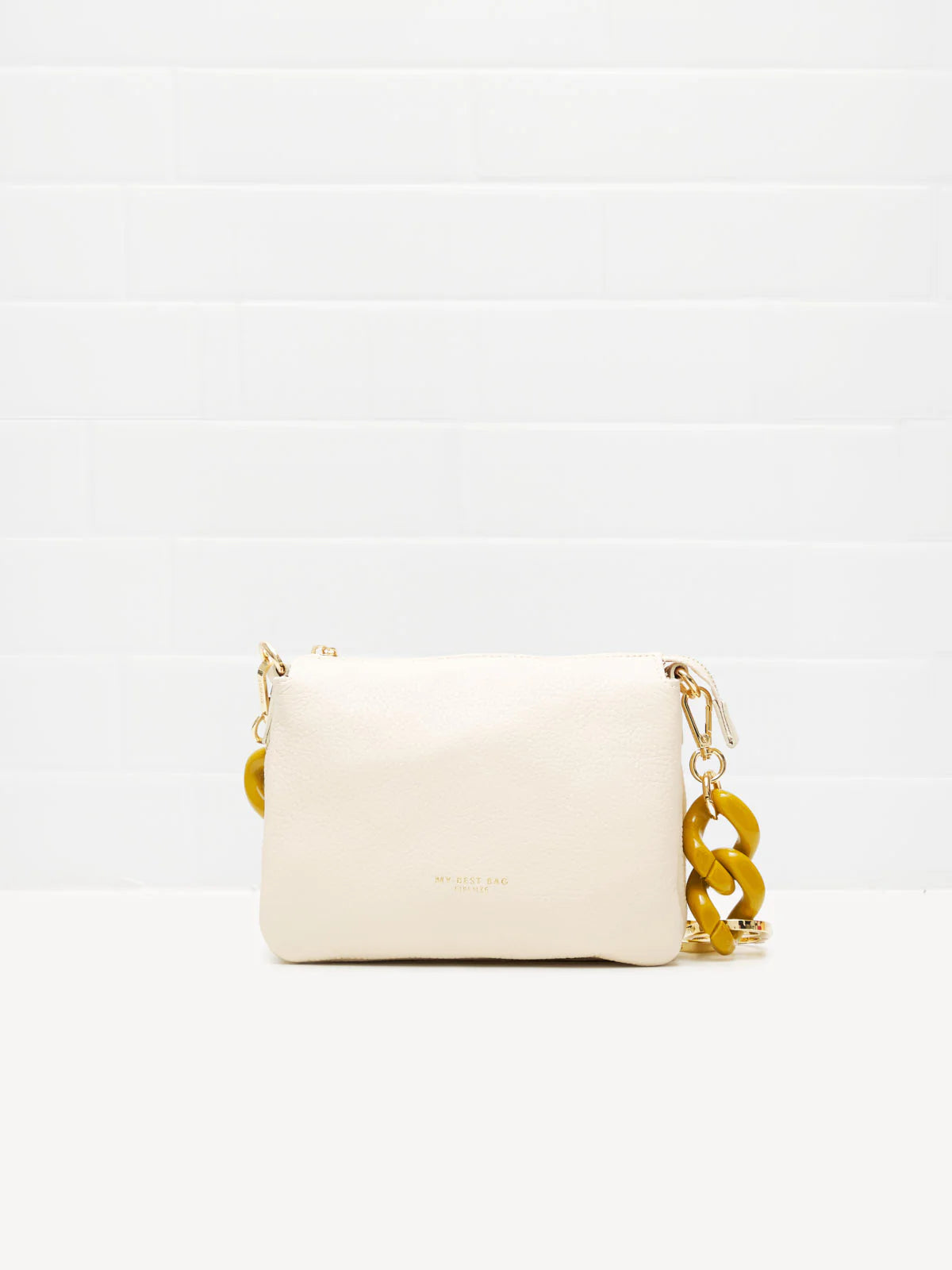 SHOULDER BAG IN WHITE-Shoulder Bags-MY BEST BAG- Pointure.AE