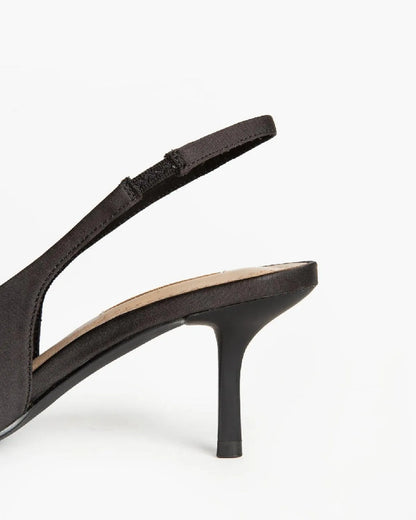 SLING BACK IN BLACK-Sling Backs-CORINA- Pointure.AE