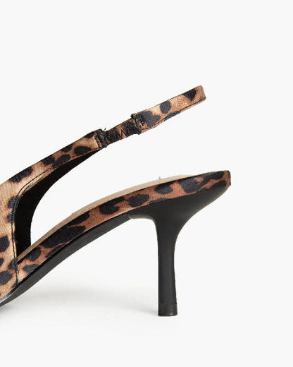 SLING BACK IN LEOPARD-Sling Backs-CORINA- Pointure.AE