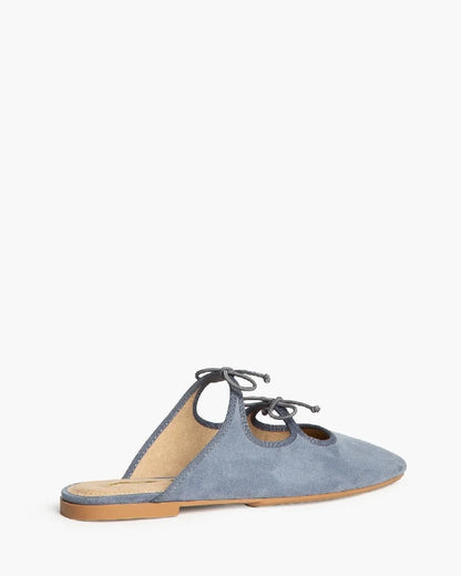 SLIP-ON WITH BOW DETAIL-Slippers-CORINA- Pointure.AE