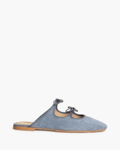 SLIP-ON WITH BOW DETAIL-Slippers-CORINA- Pointure.AE
