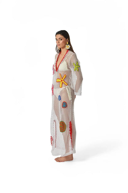 ”SOL” COVER UP-Beach Cover Ups-STEFFY- Pointure.AE