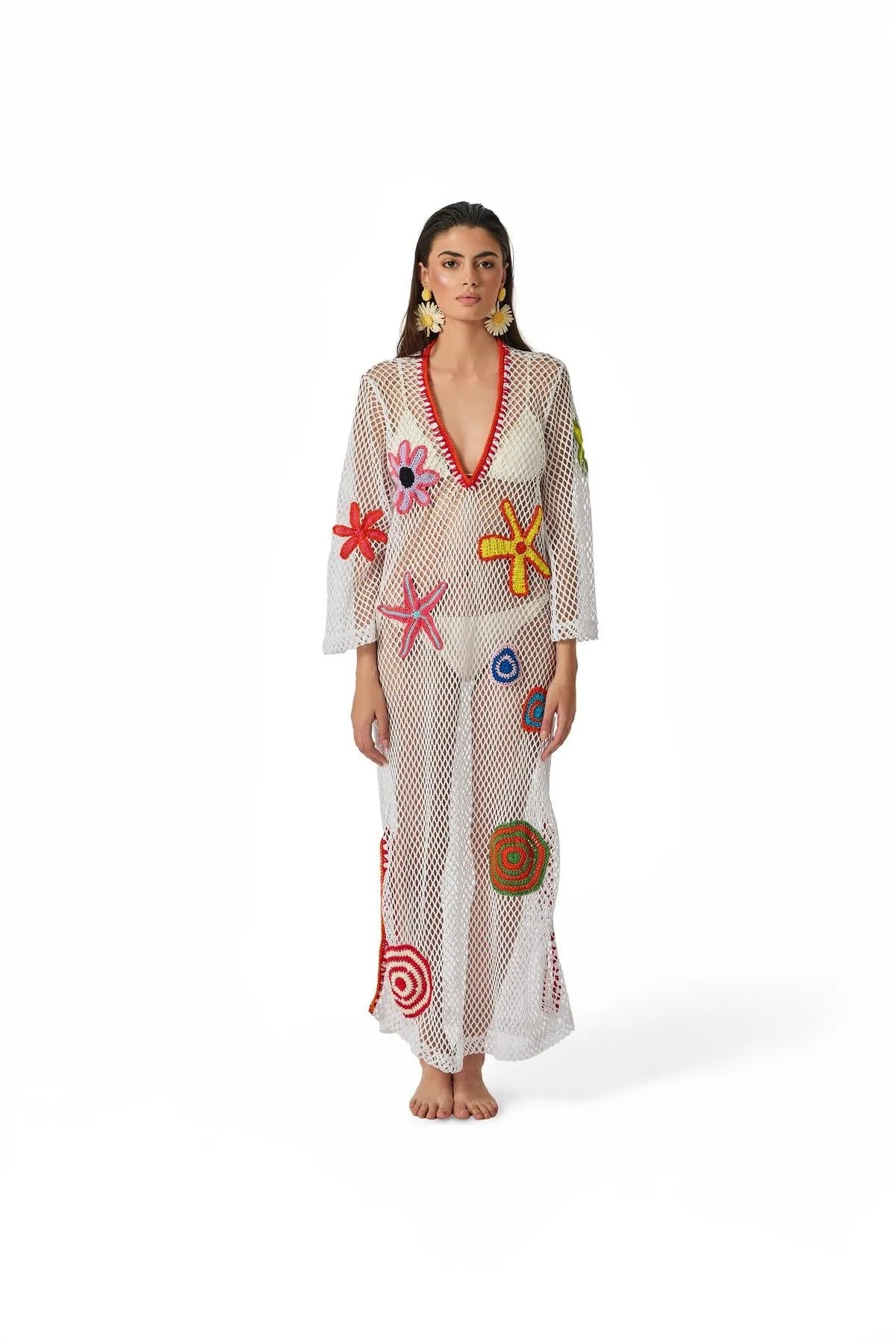 ”SOL” COVER UP-Beach Cover Ups-STEFFY- Pointure.AE