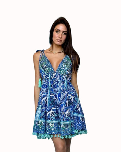 SPAGHETTI STRAP DRESS