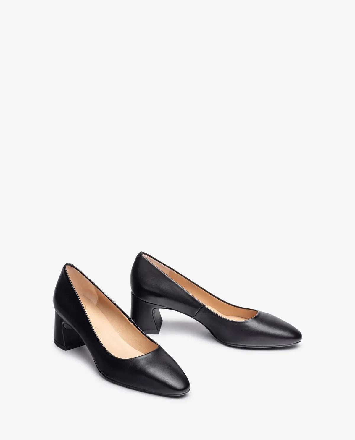 SQUARE TOE PUMP IN BLACK-Pumps-UNISA- Pointure.AE