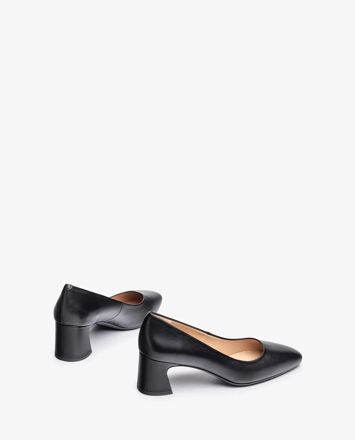 SQUARE TOE PUMP IN BLACK-Pumps-UNISA- Pointure.AE