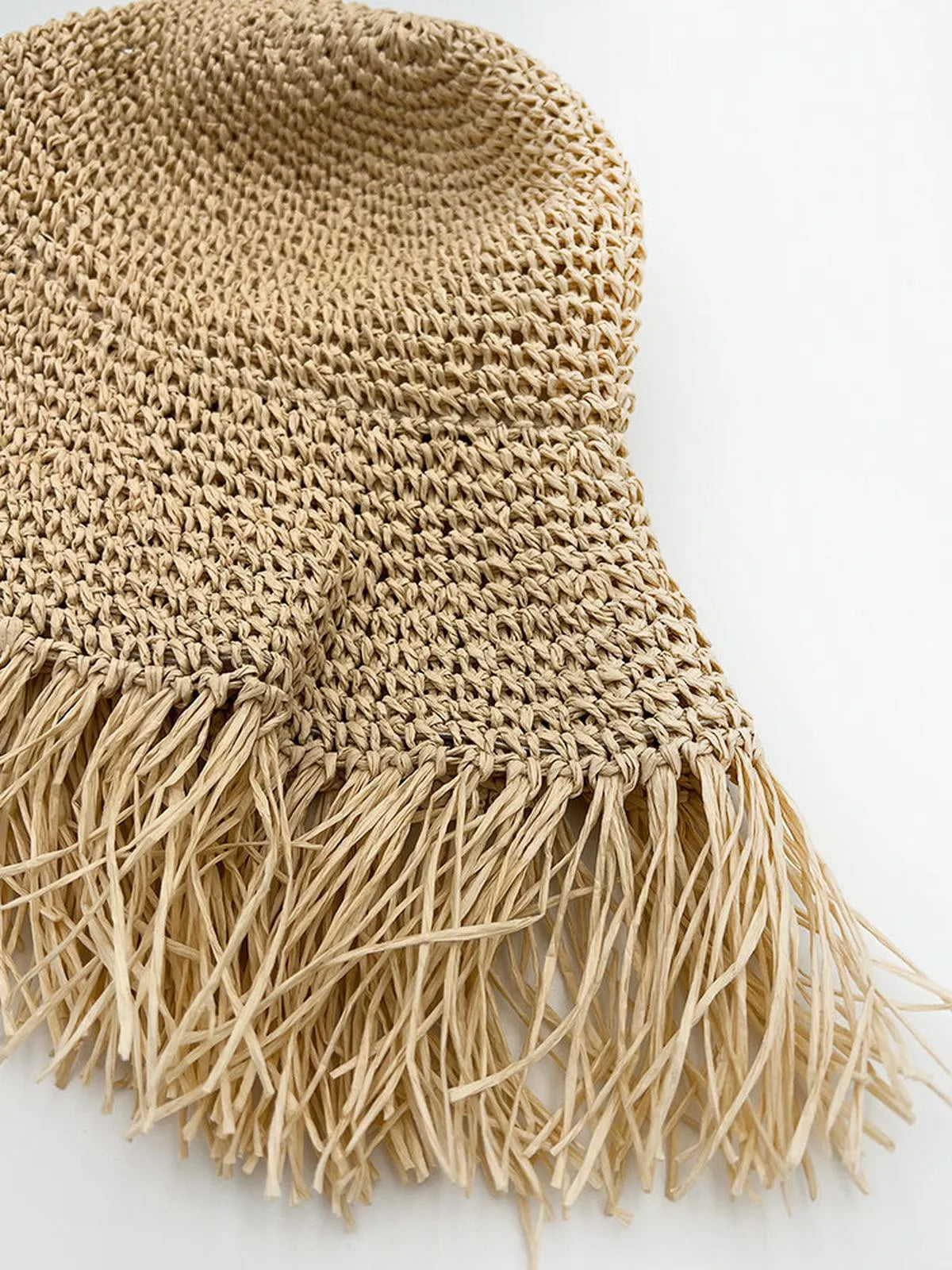 STRAW BUCKET HAT-Hats-ALEX MAX- Pointure.AE