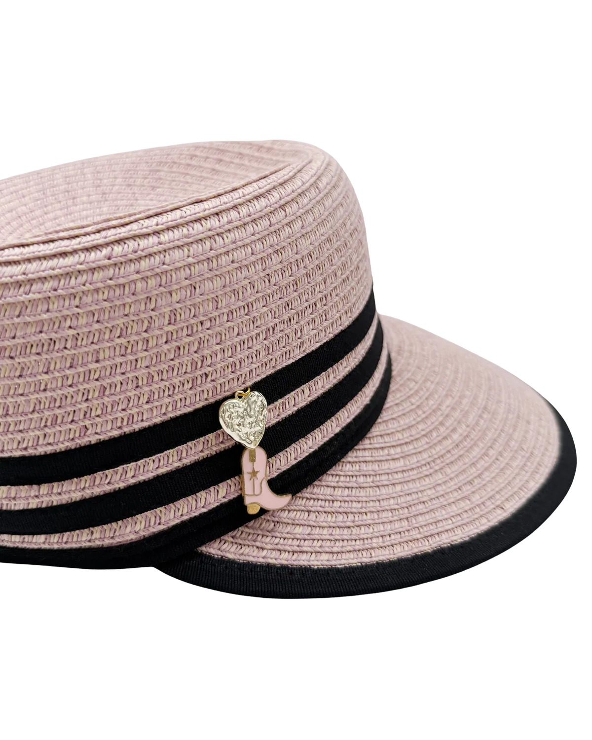 STRAW HAT IN PURPLE-Hats-ALEX MAX- Pointure.AE