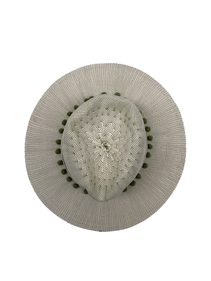 STRAW HAT WITH BELT DETAIL-Hats-ALEX MAX- Pointure.AE