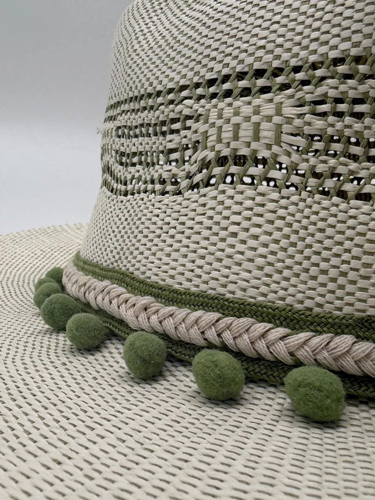 STRAW HAT WITH BELT DETAIL-Hats-ALEX MAX- Pointure.AE