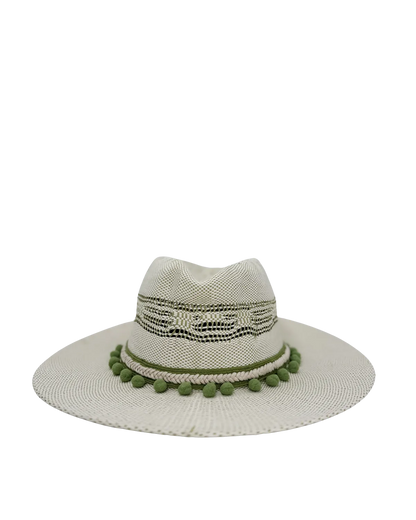 STRAW HAT WITH BELT DETAIL-Hats-ALEX MAX- Pointure.AE