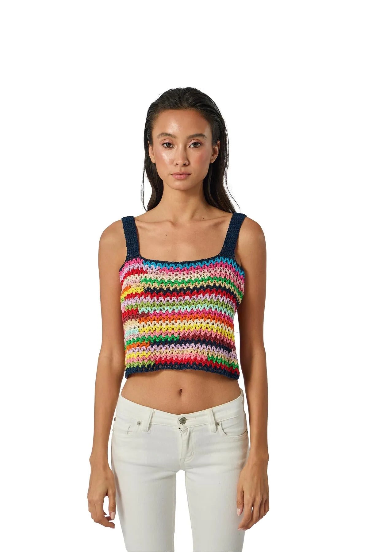 STRIPED TOP-Tops-STEFFY- Pointure.AE