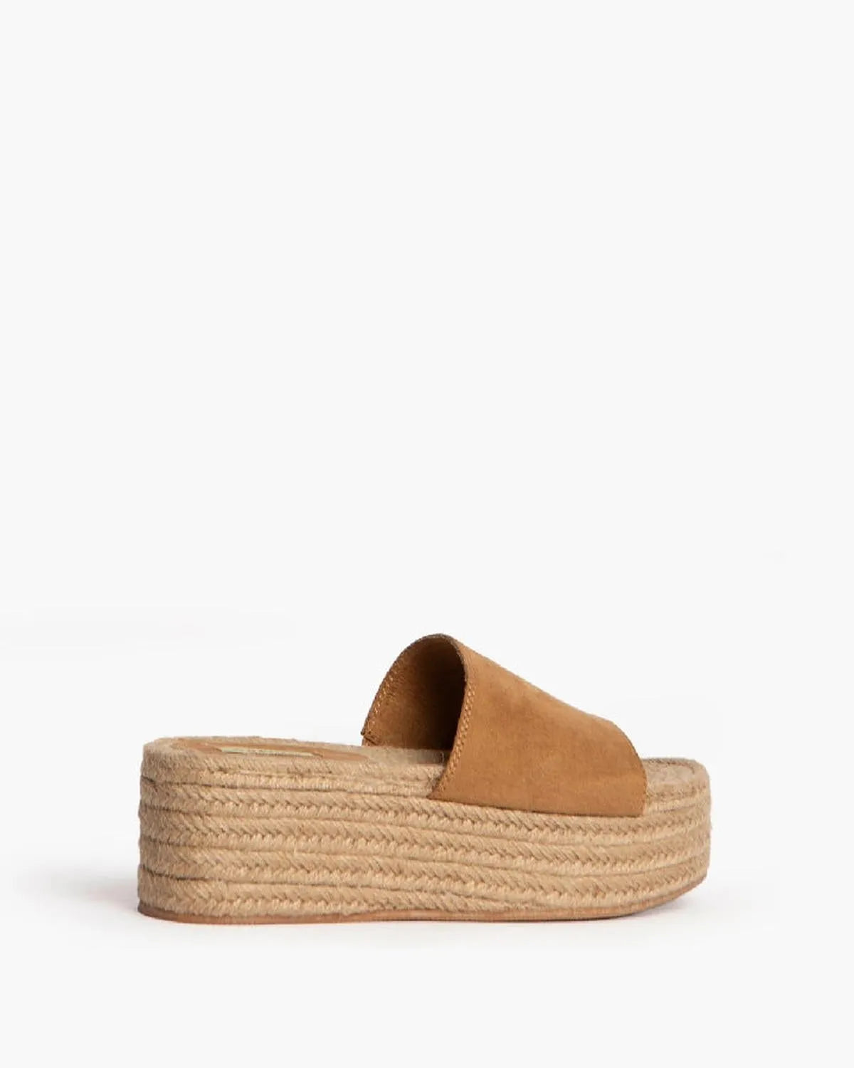 SUEDE WEDGE MULE IN CAMEL-Mules-CORINA- Pointure.AE