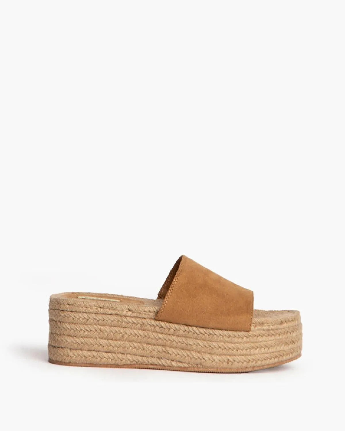 SUEDE WEDGE MULE IN CAMEL-Mules-CORINA- Pointure.AE