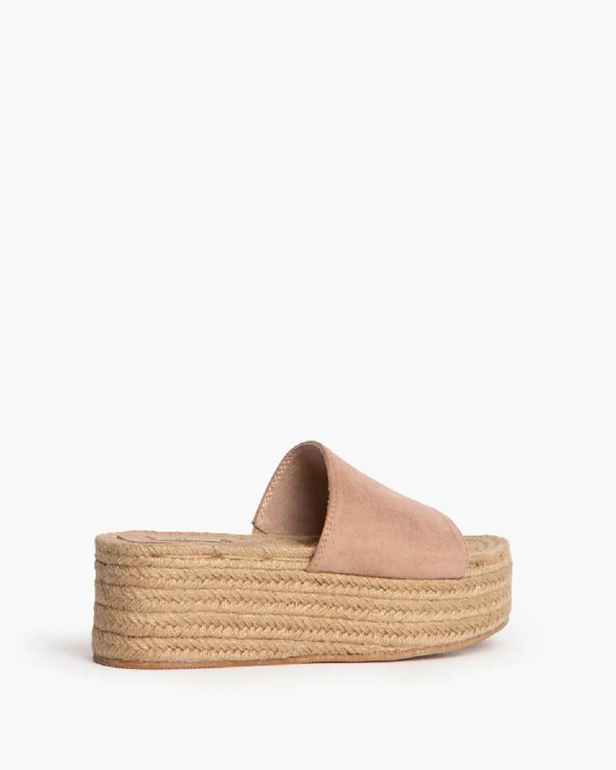 SUEDE WEDGE MULE IN LIGHT PINK-Mules-CORINA- Pointure.AE