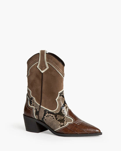 TEXAS BOOTS IN BROWN-Texas boots-CORINA- Pointure.AE