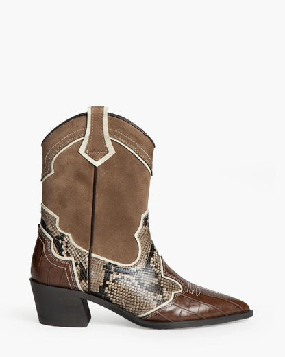 TEXAS BOOTS IN BROWN-Texas boots-CORINA- Pointure.AE