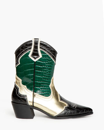 TEXAS BOOTS IN GREEN-Texas boots-CORINA- Pointure.AE