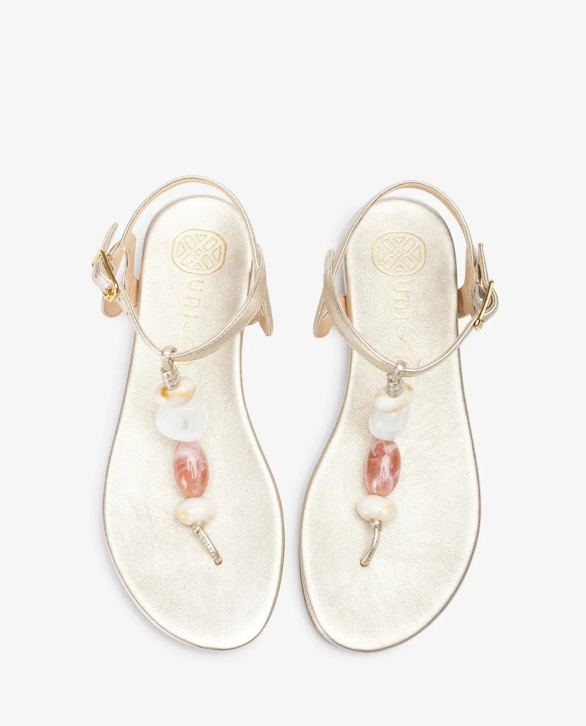 TOE-POST SANDAL WITH COLOURED TRIM-Flats-UNISA- Pointure.AE