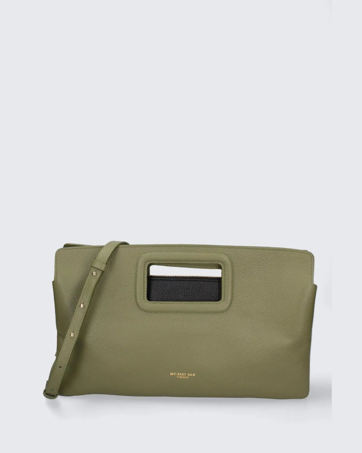 TOP HANDLE BAG IN GREEN-Top Handle Bags-MY BEST BAG- Pointure.AE