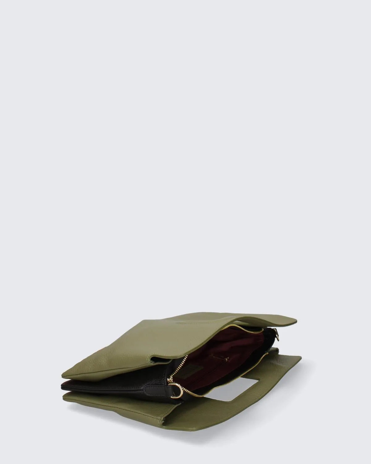 TOP HANDLE BAG IN GREEN-Top Handle Bags-MY BEST BAG- Pointure.AE